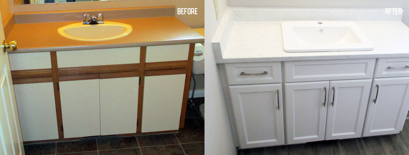 Cabinet Replacing Or Refacing Which Is, Refacing Bathroom Cabinets Cost